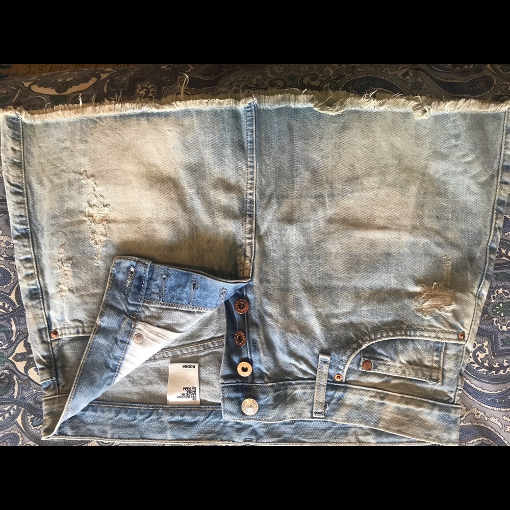 Jean skirt